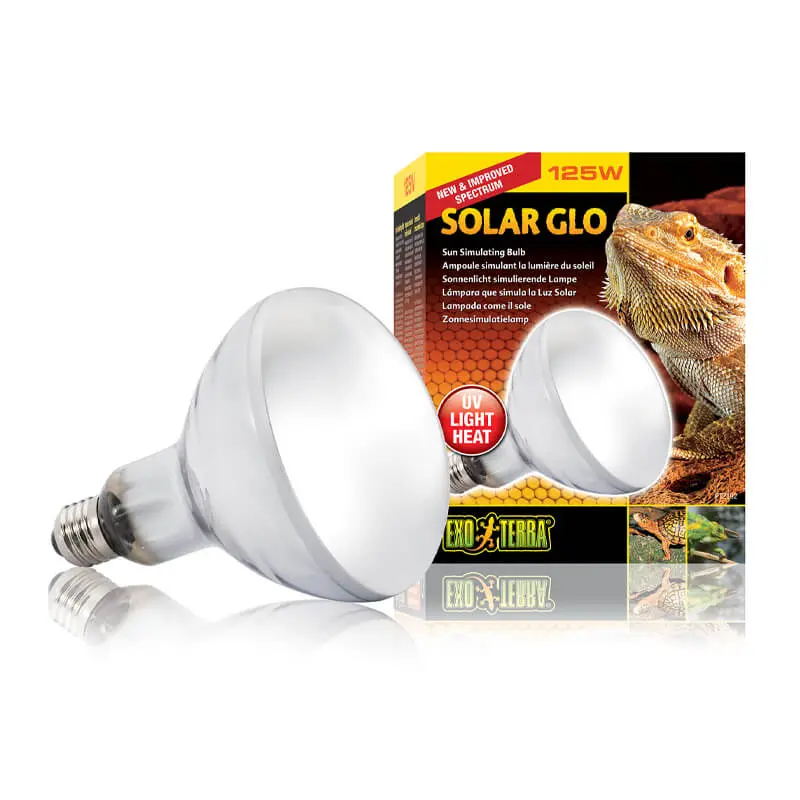solar glo Exo Terra Solar Glo Luz UVA, UVB, Visual y calor 125W