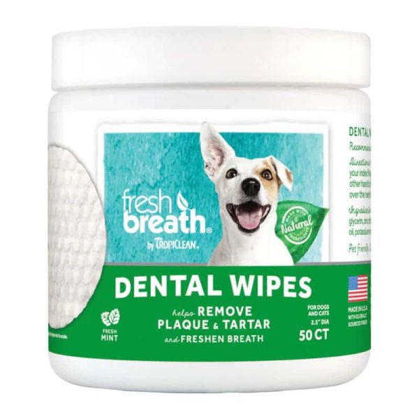 TropiClean Dental Wipes