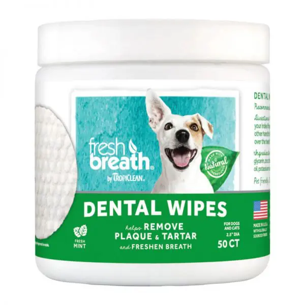 TropiClean Dental Wipes