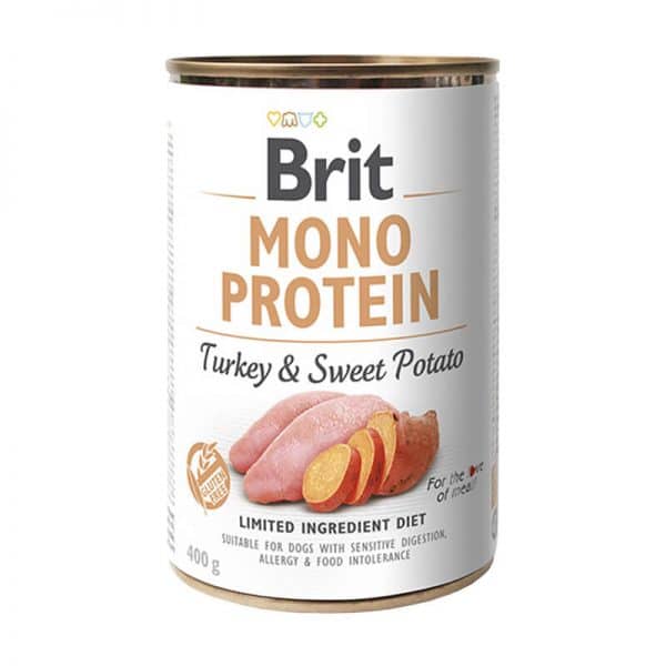 Brit mono protein turkey y sweet potato