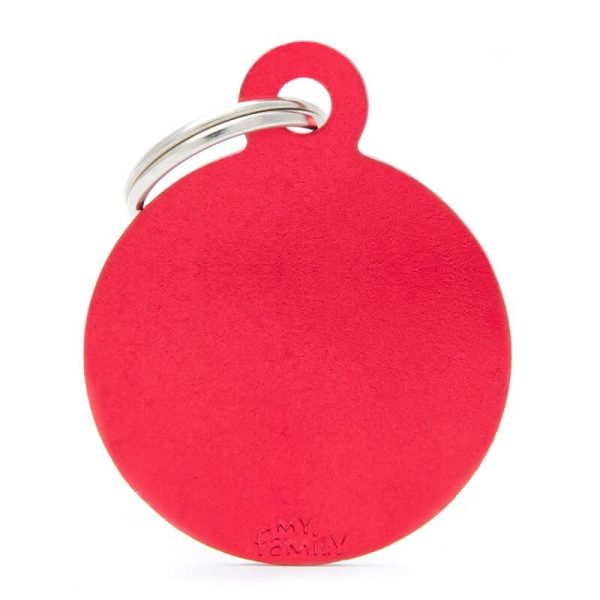 Chapita My Family - Big Round Aluminum Red 
