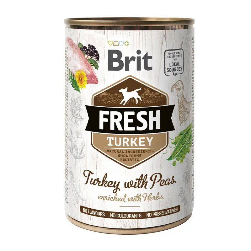 Brit Turkey With Peas Pate