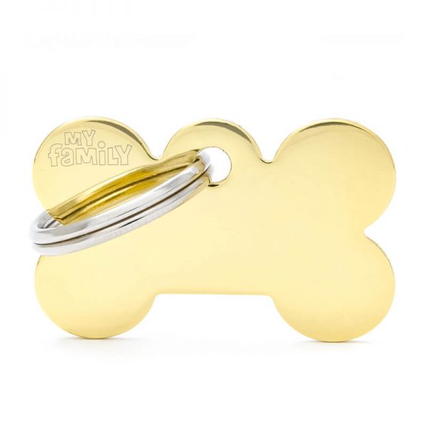 Chapita My Family - Small Bone Golden Brass 