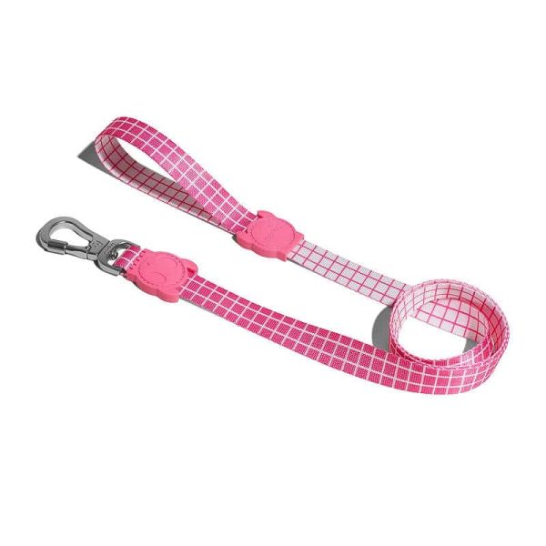 zeedog correa pink wave