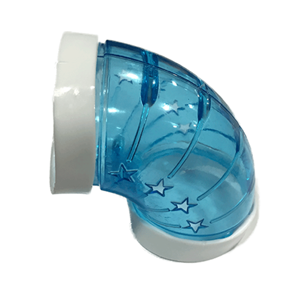Tubo plastico para jaula hamster
