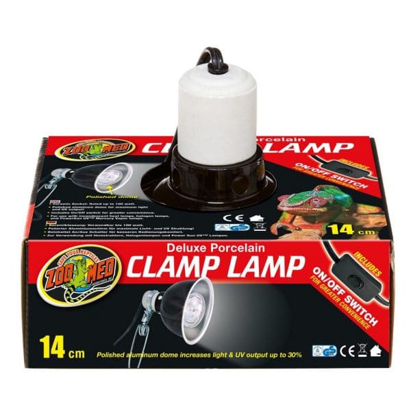 Zoo Med Clamp Lamp Lampara de Porcelana