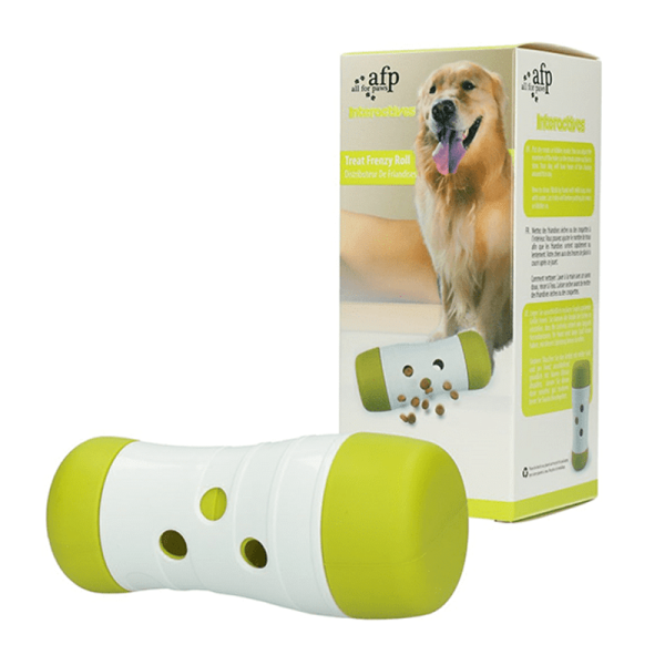 Treat Frenzy Roll de AFP - Juguete interactivo para perro