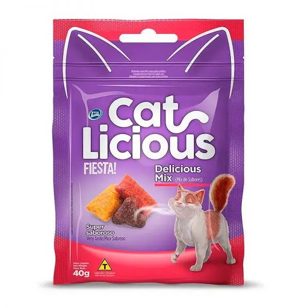Cat licious fiesta delicious mix 40 gr