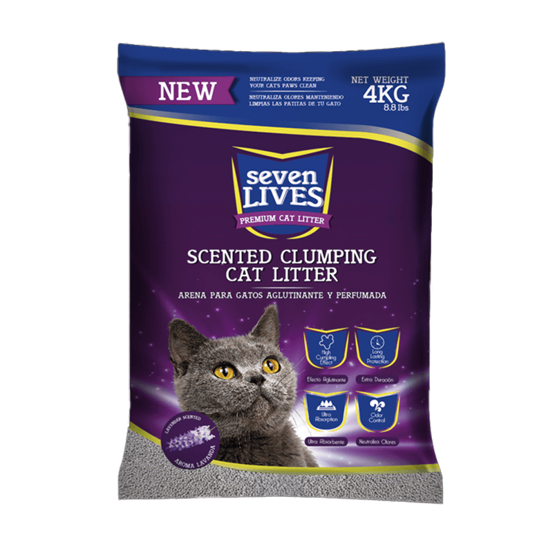 Arena Seven Lives Scented clumping 4 kg