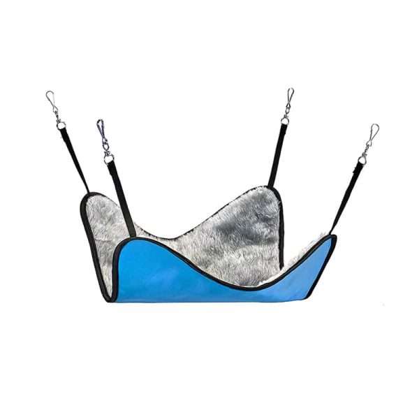 Hamaca Felpuda Kaytee Azul