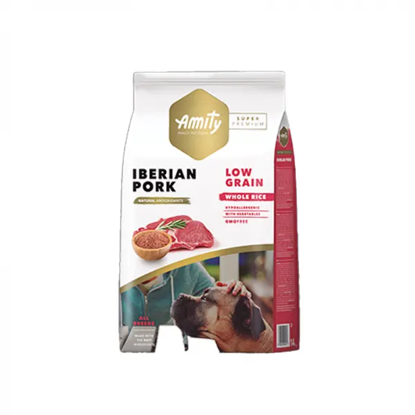 Amity Iberian Pork Adult SP Low Grain 4kg