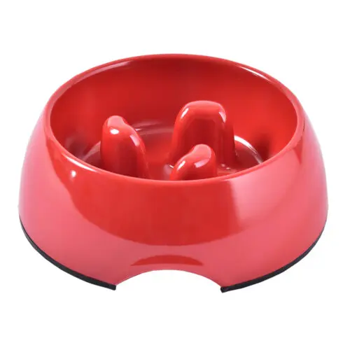 plato mascan antiahogo Plato Anti-Ahogo Rojo xL