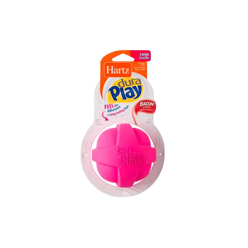 Hartz Duraplay Ball Large Rosa