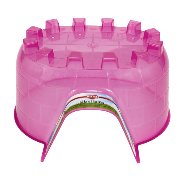 Kaytee Igloo rosa para Mascotas - Giant