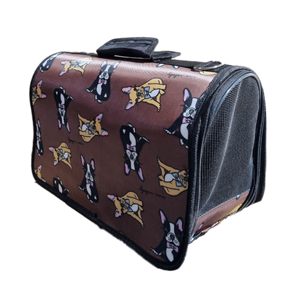 Transportador Tela Estampado Perritos Talla M
