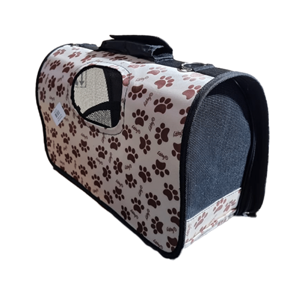 Transportador Tela talla L beige con patitas