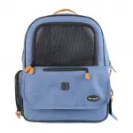 Mochila azul para pequeñas mascotas - Maxpet