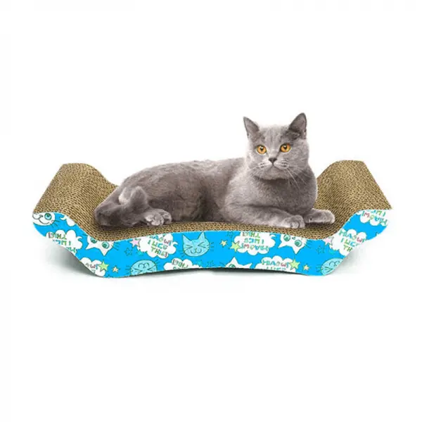 Rascador estilo cama para gato.