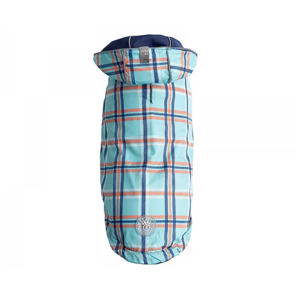 Impermeable Reversible color Azul- Talla S-GF PET