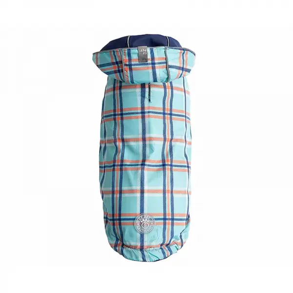 Impermeable Reversible color Azul- Talla S-GF PET