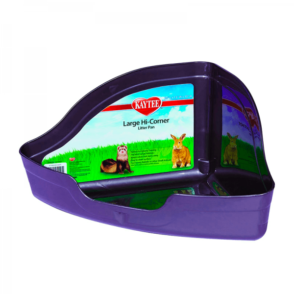 Kaytee Hi Corner Litter pan Large – Morado