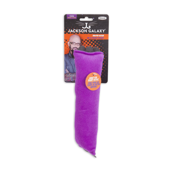 Juguete Pateador Con Catnip Purpura – Jackson Galax