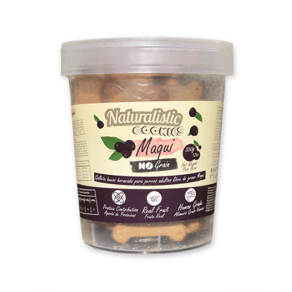 Galletas Huesitos De Maqui Libre De Granos 350 gr - Naturalistic