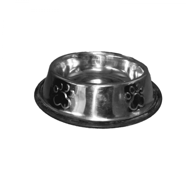 Plato Acero Inoxidable Con Diseño De Patitas