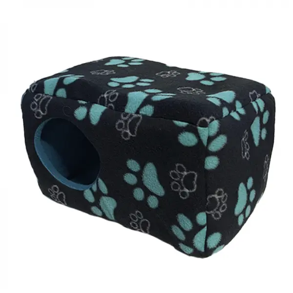 Casa polar Con patitas azul L