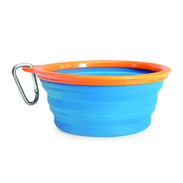 Plato de silicona azul 350ml - Camon