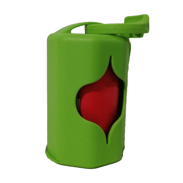 Porta bolsas de popo verde
