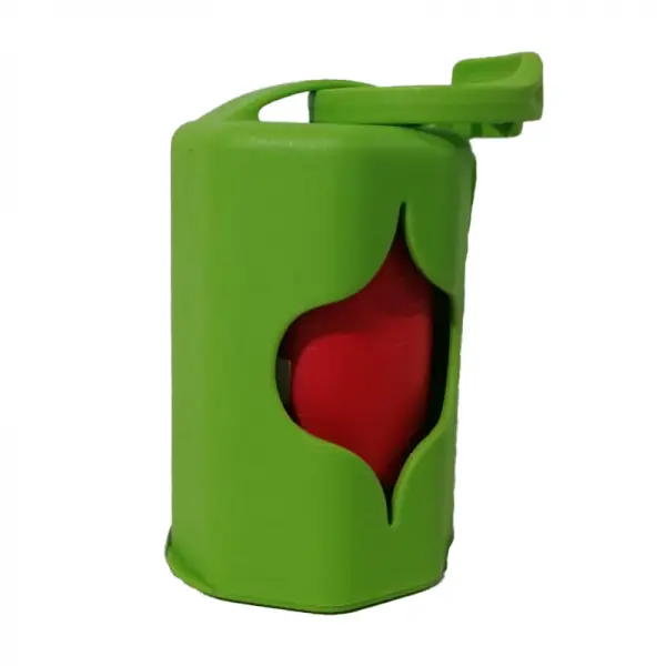 Porta bolsas de popo verde