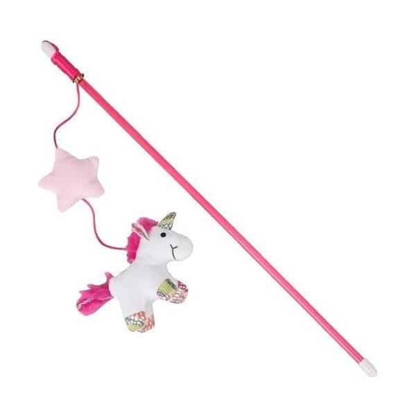 Pawise Varita Unicornio Con Catnip Blanco