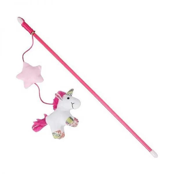 Pawise Varita Unicornio Con Catnip Blanco