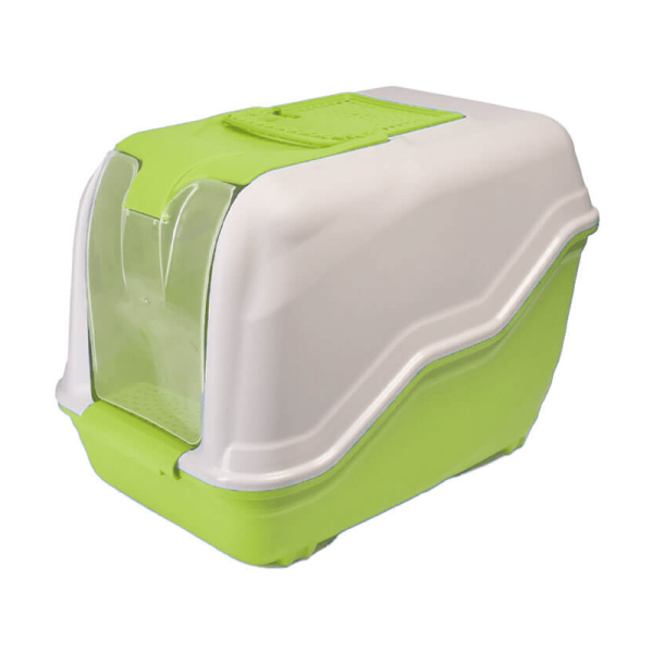 Baño Sanitario Para Gato Verde