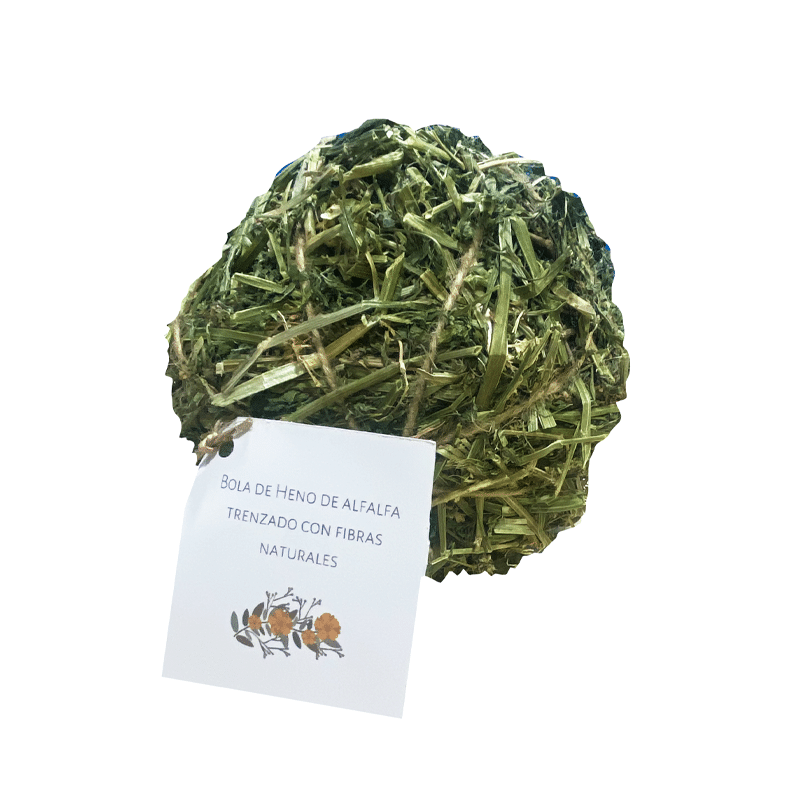 Bola Heno De Alfalfa - La Granjita De Conejino Bola Heno De Alfalfa - La Granjita De Conejino