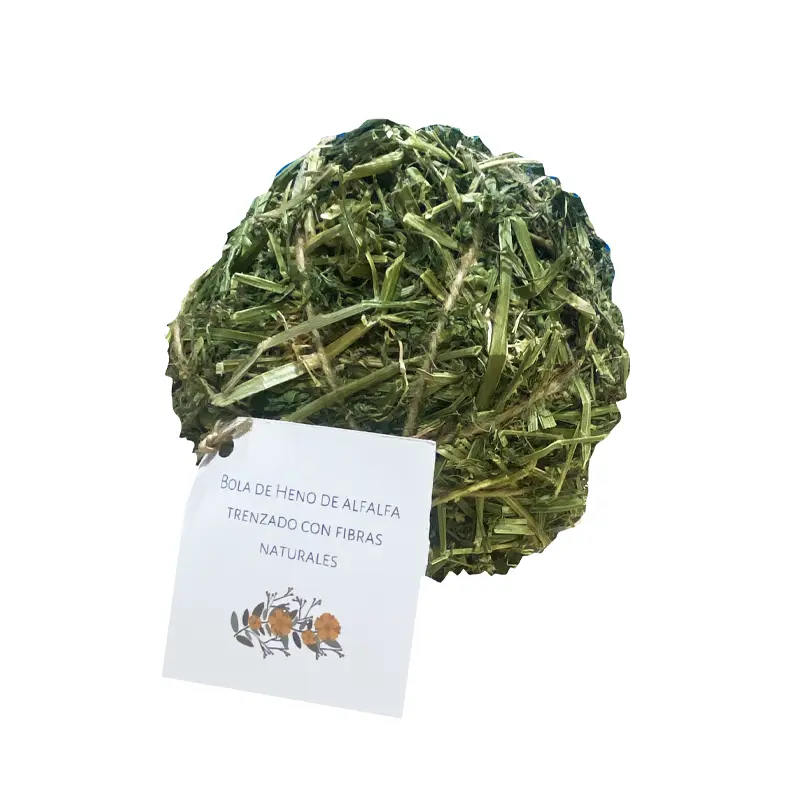 Bola Heno De Alfalfa - La Granjita De Conejino Bola Heno De Alfalfa - La Granjita De Conejino