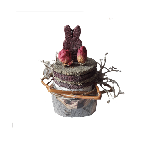 Pastel Bunny celebration - La Granja de Conejinos
