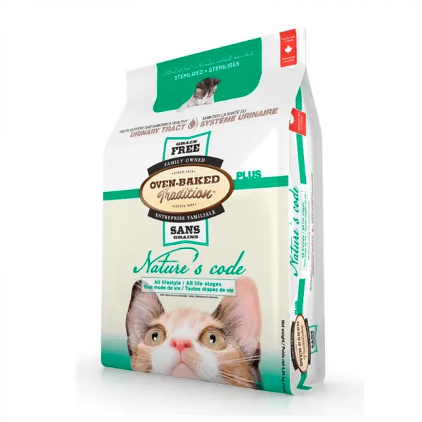 Oven Baked Natures Code Cat Urinary 4.54 kg
