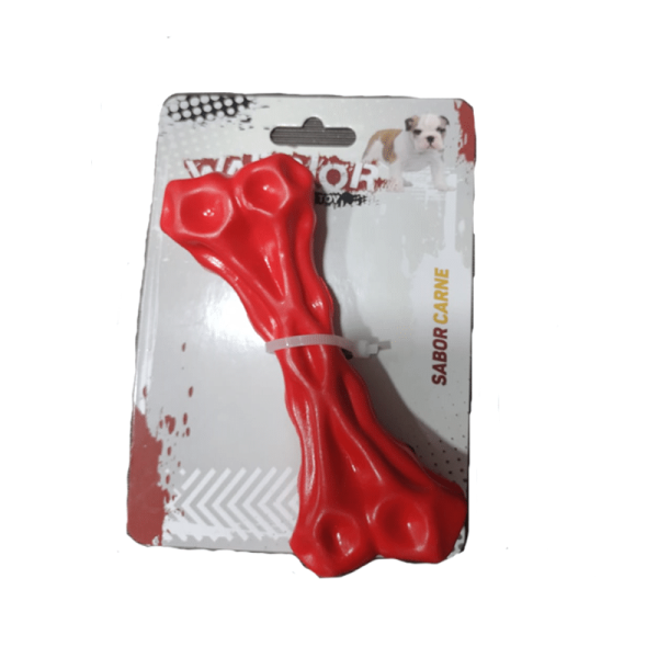 Juguete De Hueso Sabor Carne - Warrior
