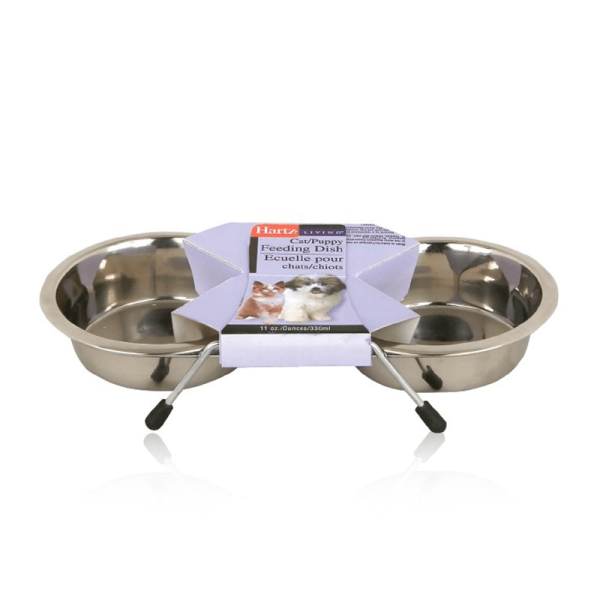 Hartz Plato doble Perros y Gatos