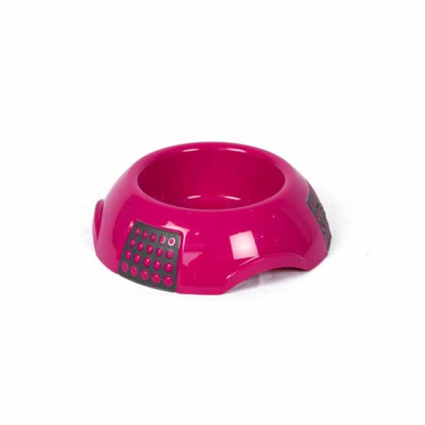 Plato Antideslizante Fucsia L