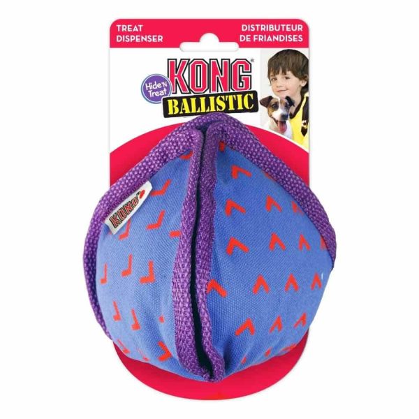 Kong Ballistic Hiden Treat Rojo