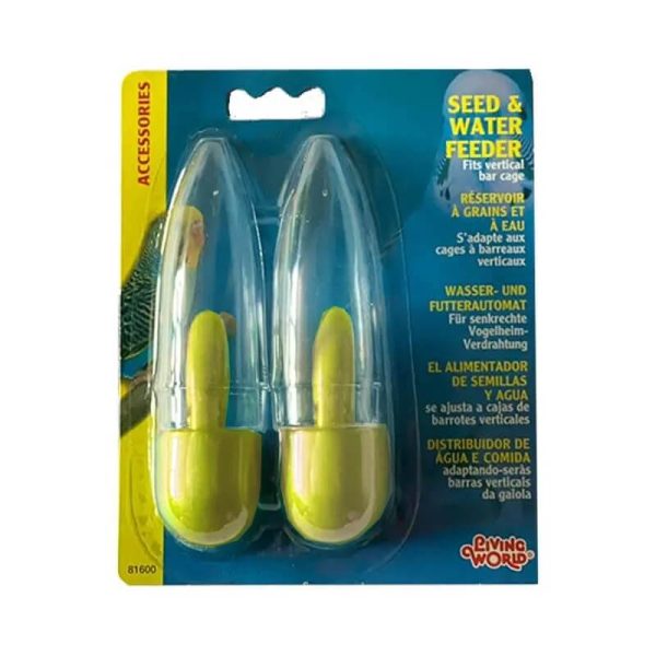 LW Comedero-Bebedero Amarillo