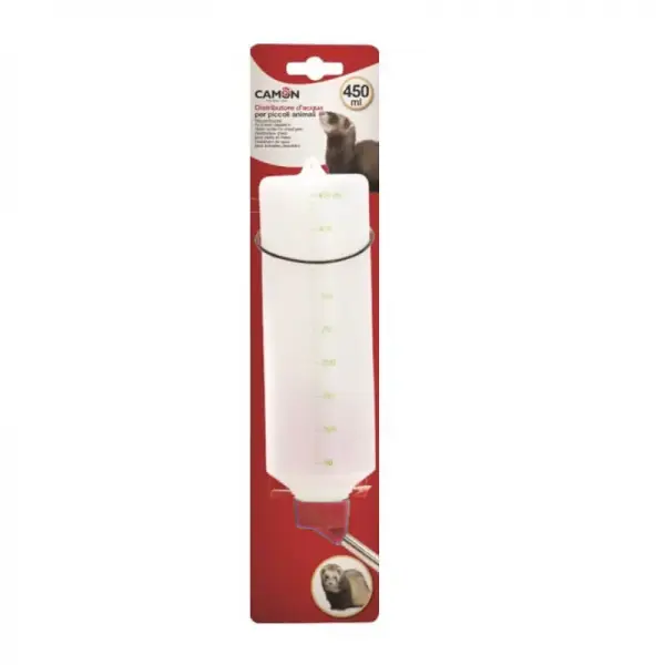 Bebedero Pequeño Animales Rojo 450ml