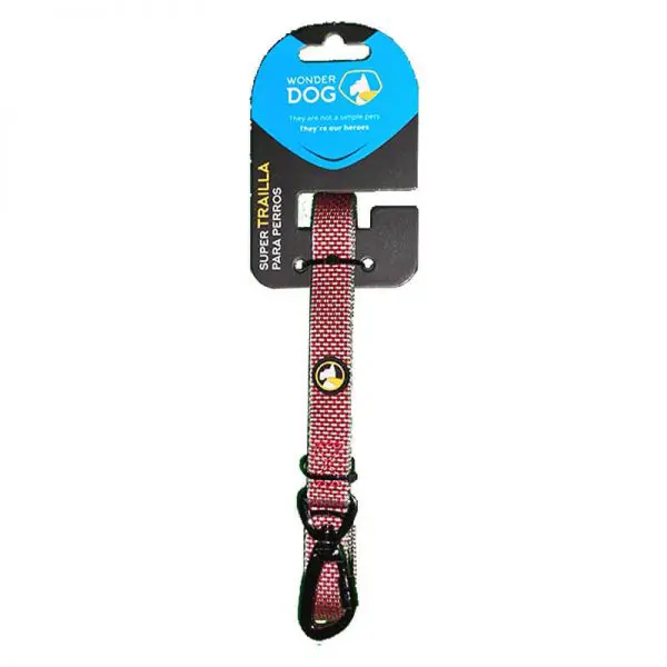 Wonder Dog Correa Iron Rojo - S