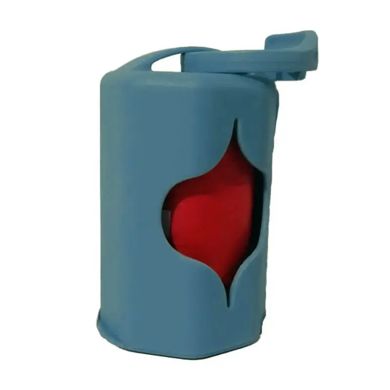 Porta bolsa popo azul Porta bolsas de popo azul