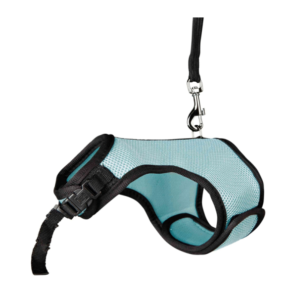 Arnés Cobaya 18 a 25 cm Color Celeste – Trixie