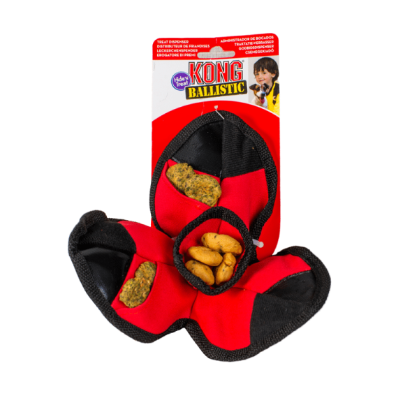 Kong Ballistic Hiden Treat Rojo