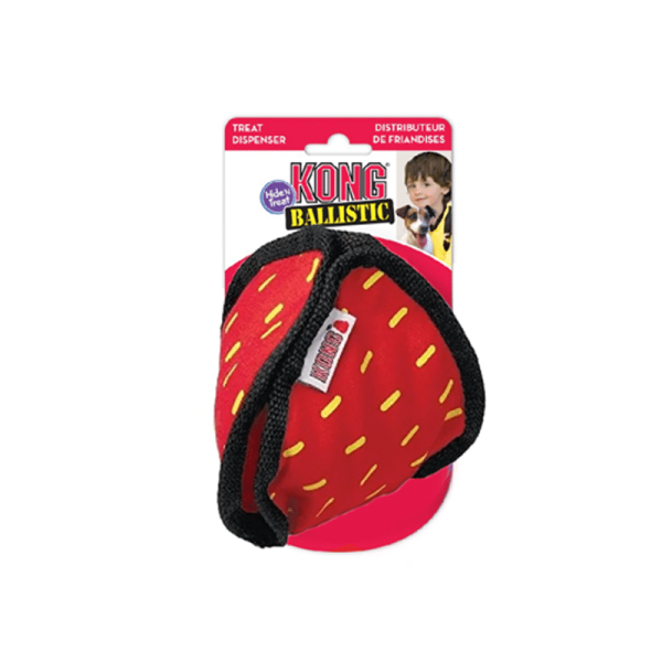 Kong Ballistic Hiden Treat Rojo